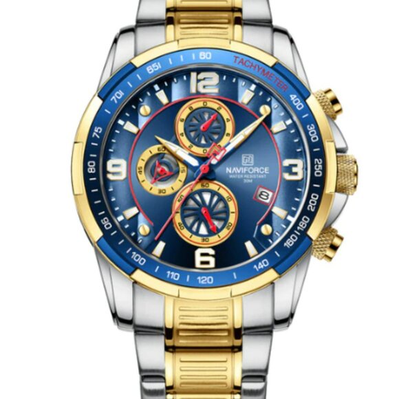 NaviForce Water Resistant Chronograph Divers Watch - Choose Your Color & Style - Picture 8 of 9